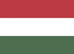 [ai] The flag of Hungary featuring three horizontal stripes: red at the top, white in the middle, and green at the bottom.